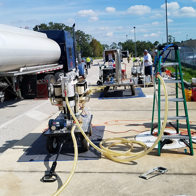 fuel system service cost