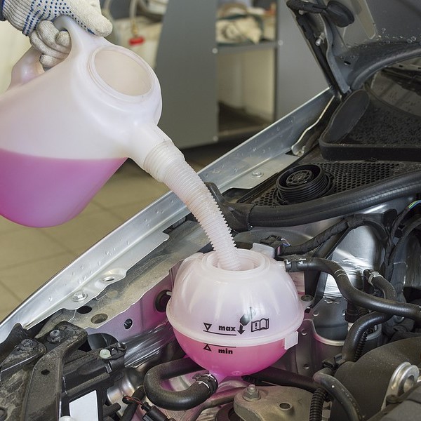 coolant in car