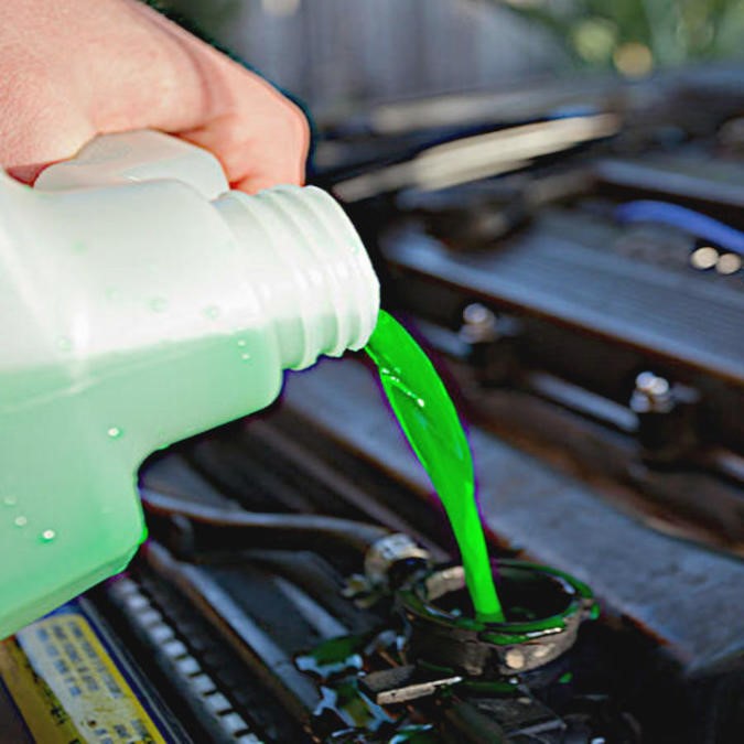 how to add coolant to car