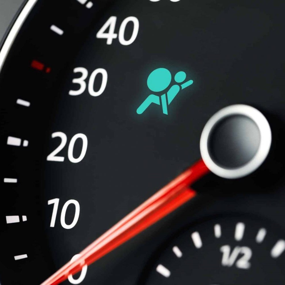 how to reset airbag light