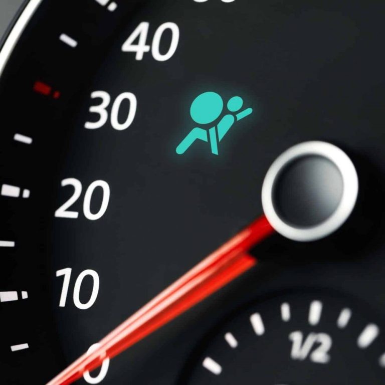 how to turn off airbag light