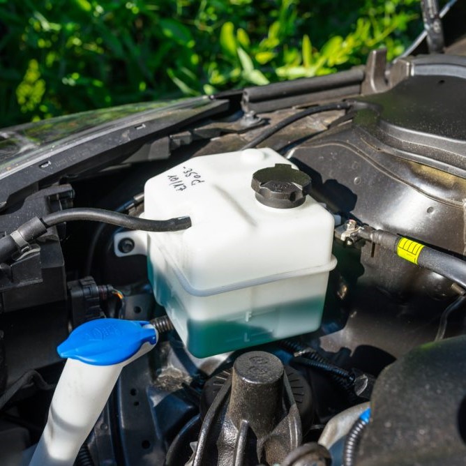 car leaking coolant