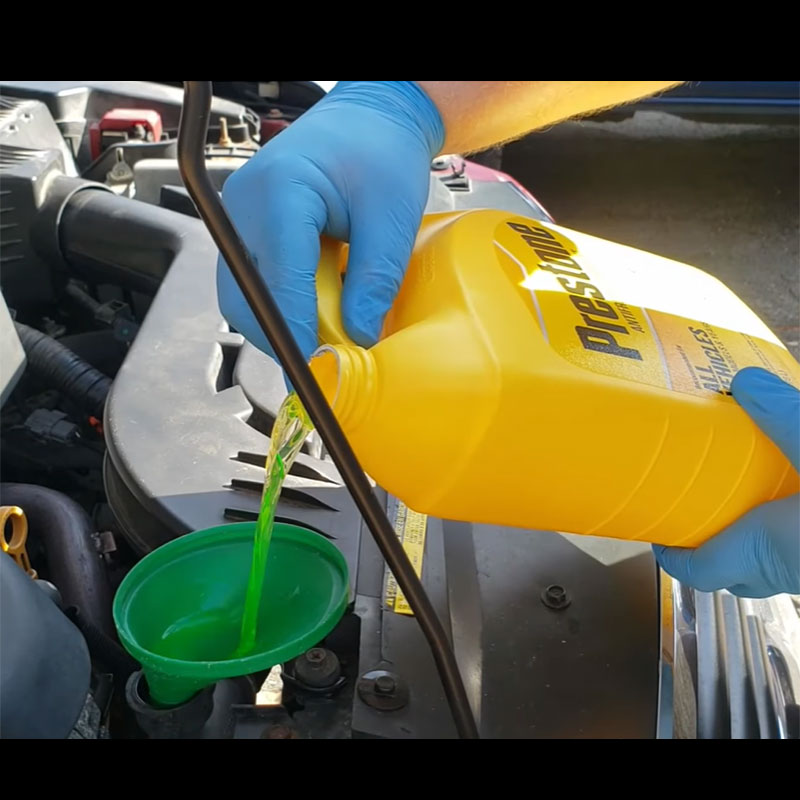 coolant in car