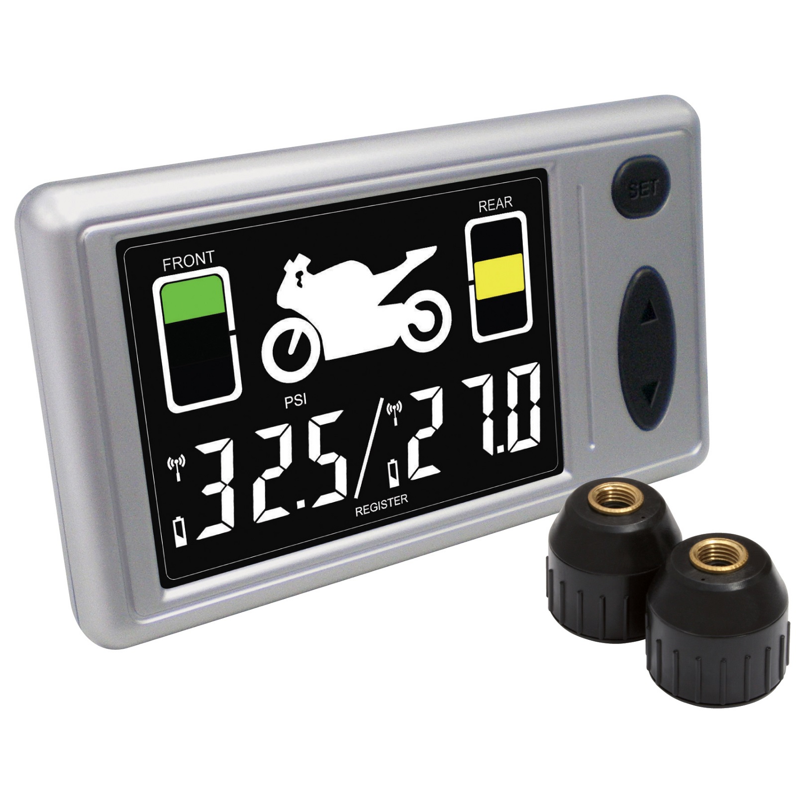 motorcycle tire pressure monitoring system