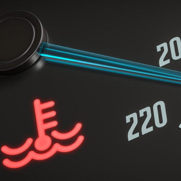 coolant light on car