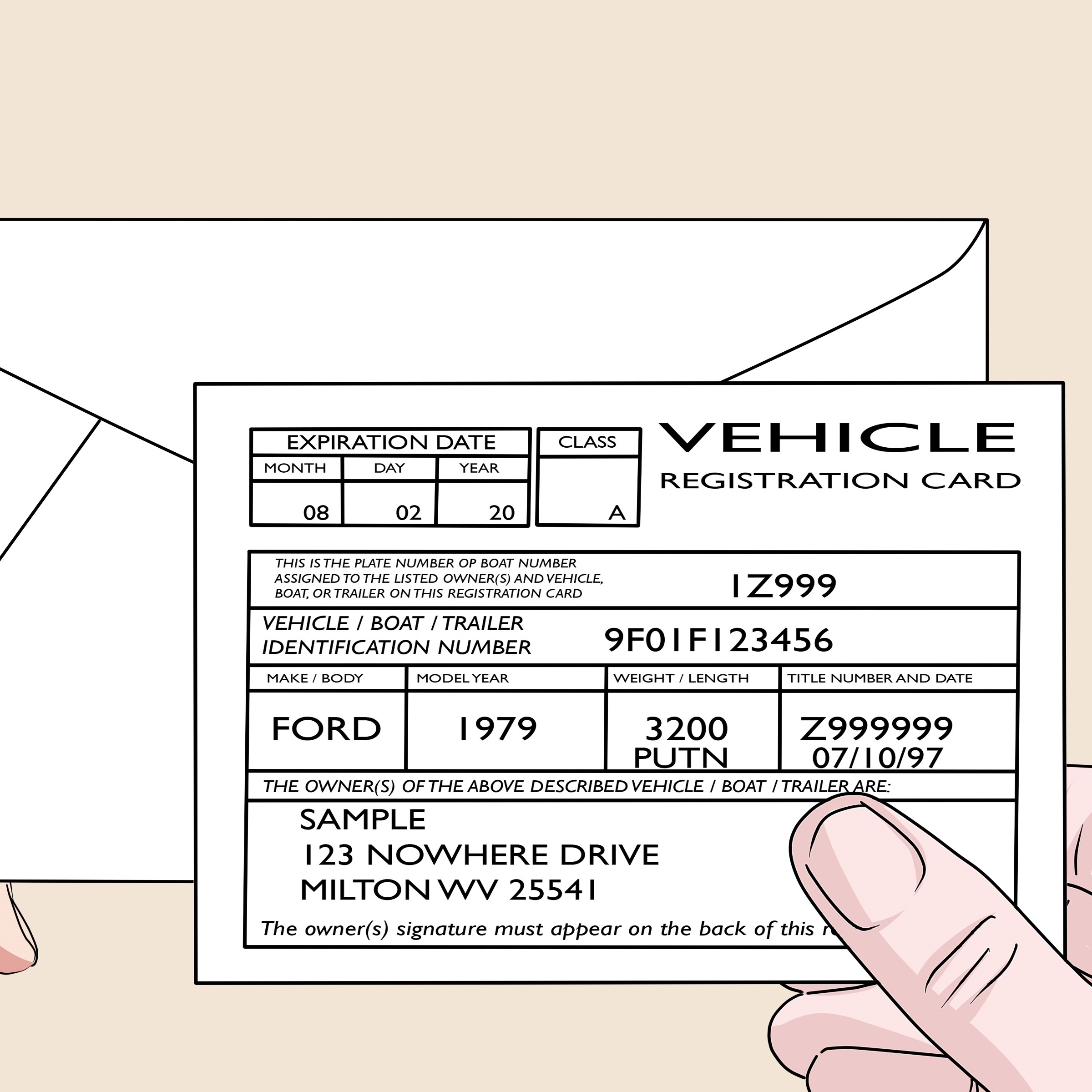 car registration