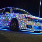 can you put christmas lights on your car
