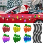 magnetic christmas lights for car
