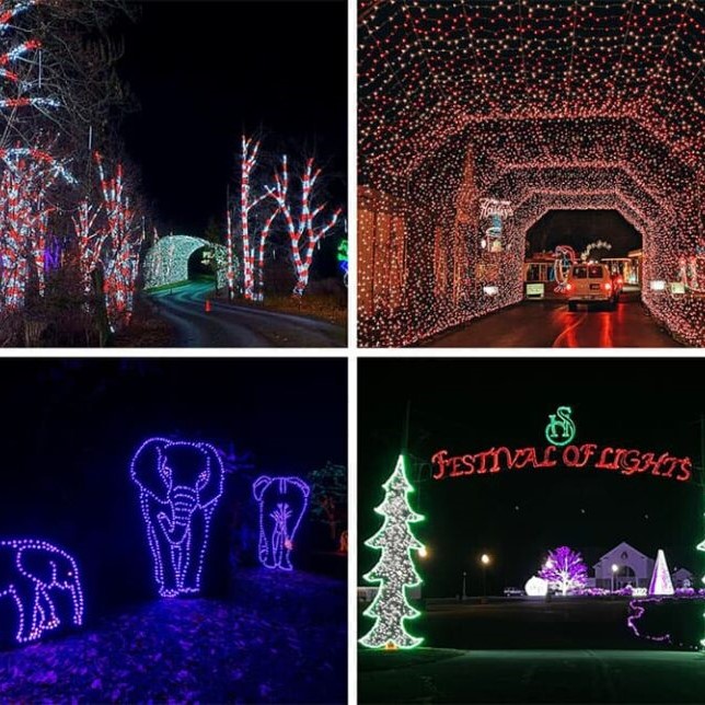 christmas car lights