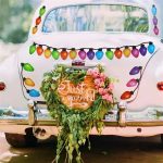 christmas lights on car