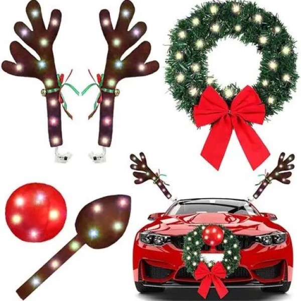 christmas lights on car legal