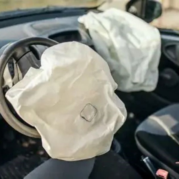face after airbag