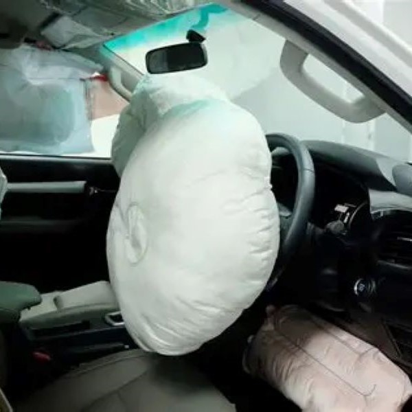 face after airbag