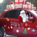 christmas car wrap