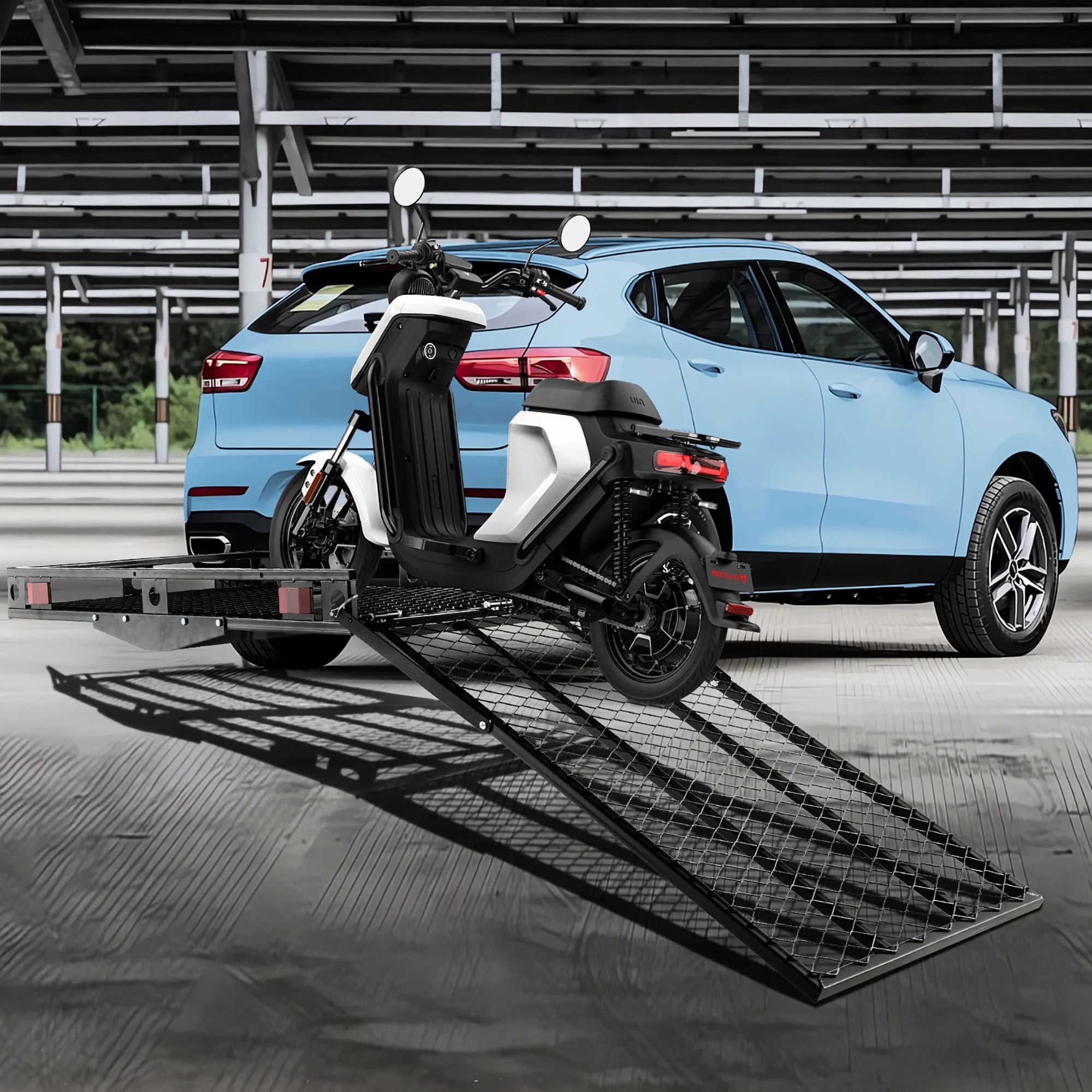 electric scooter ramp for suv