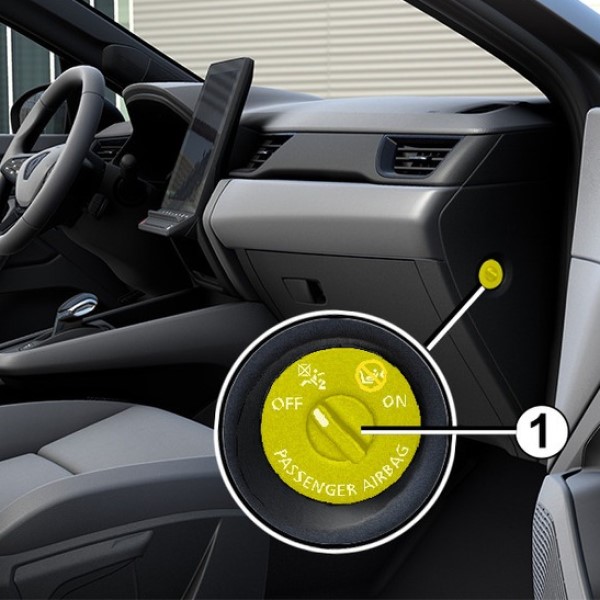 turn on passenger airbag