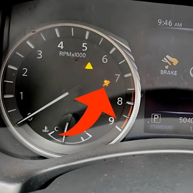 airbag light blinking