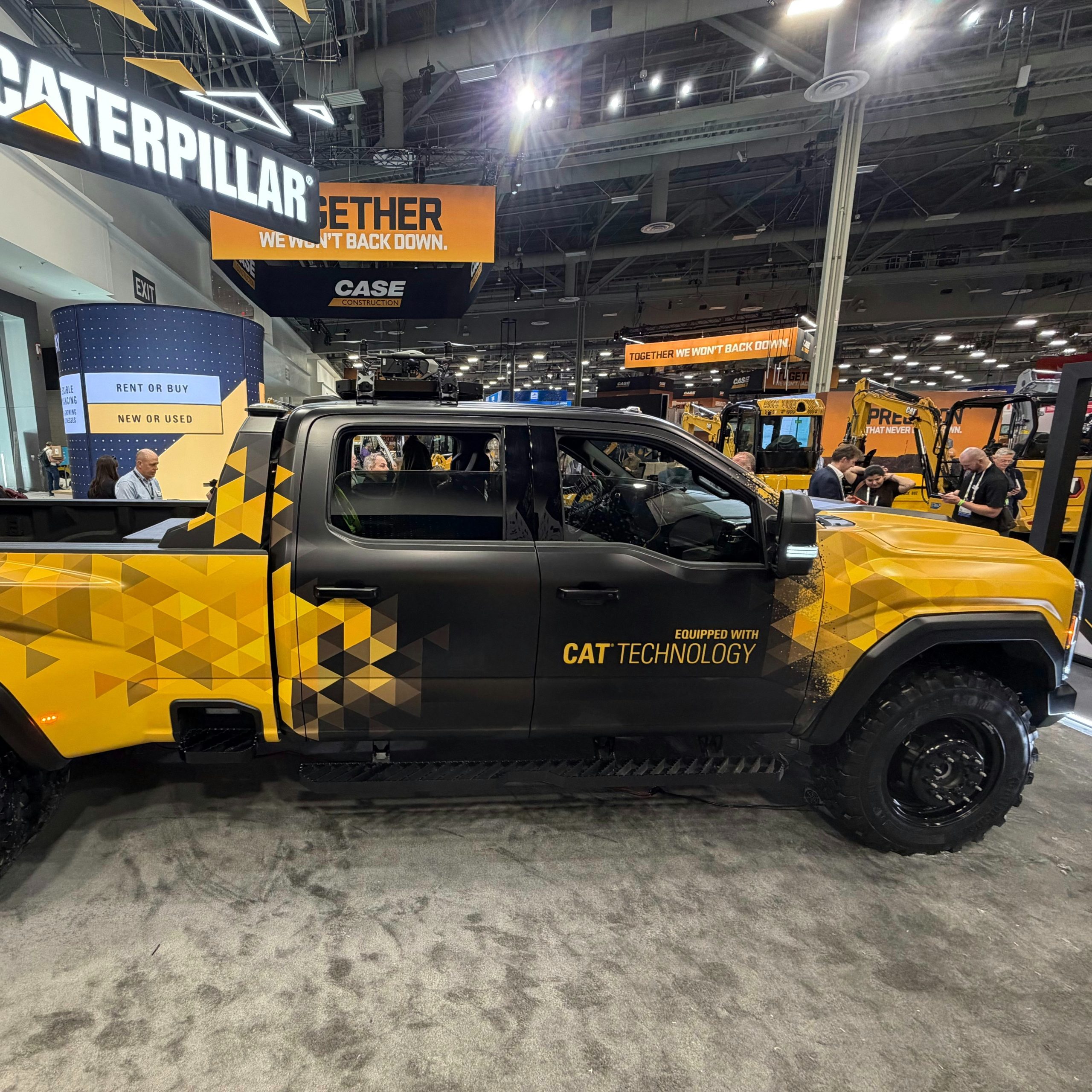 caterpillar pickup truck