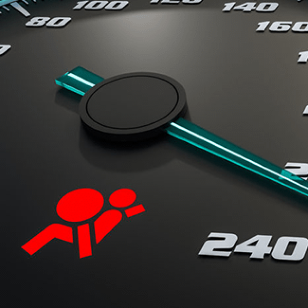 service airbag light