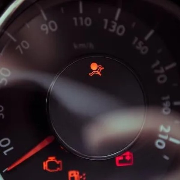 service airbag light