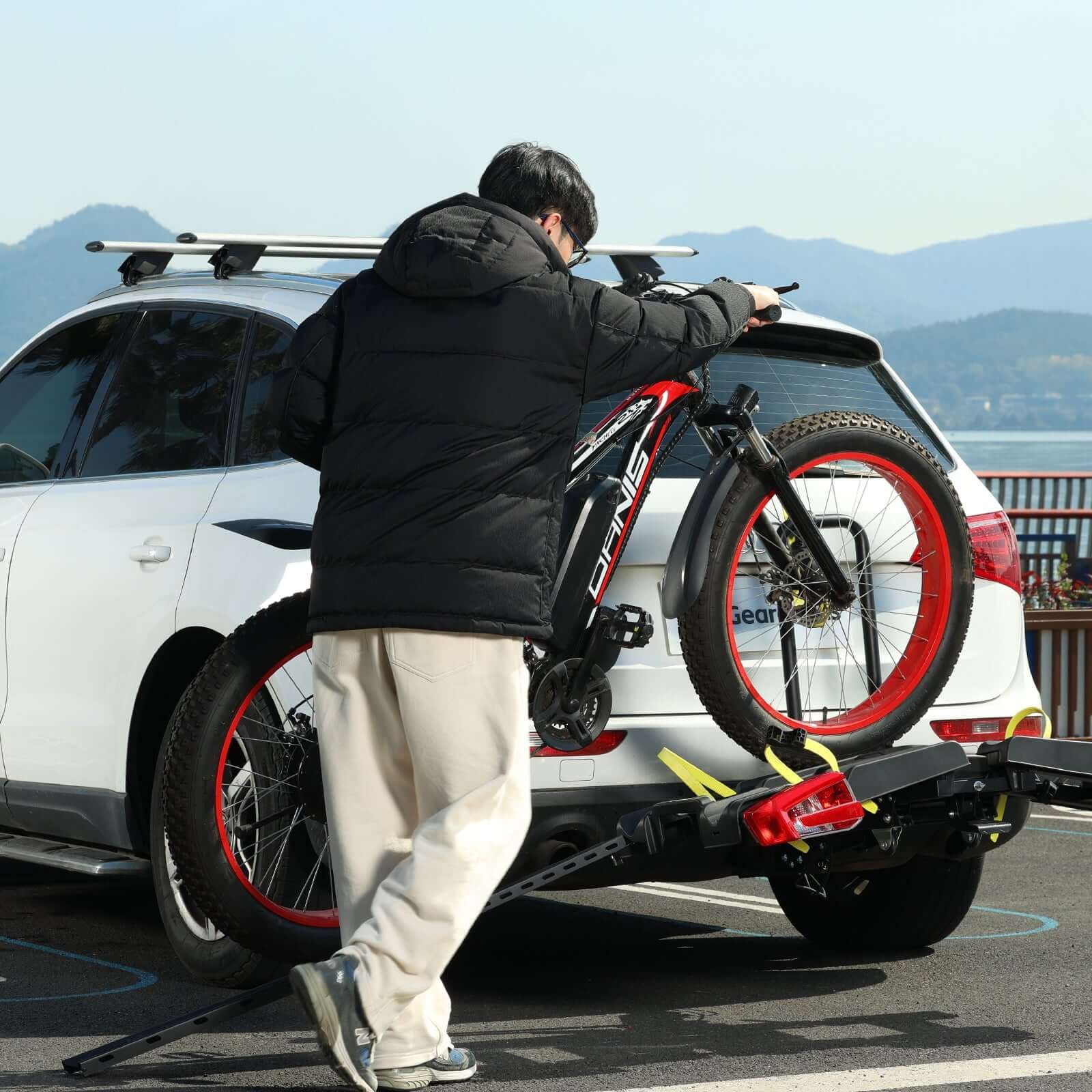 electric bike rack for suv