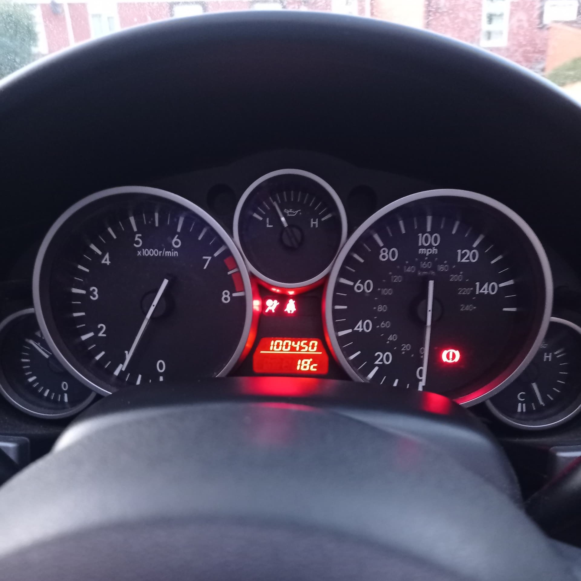 airbag light flashing