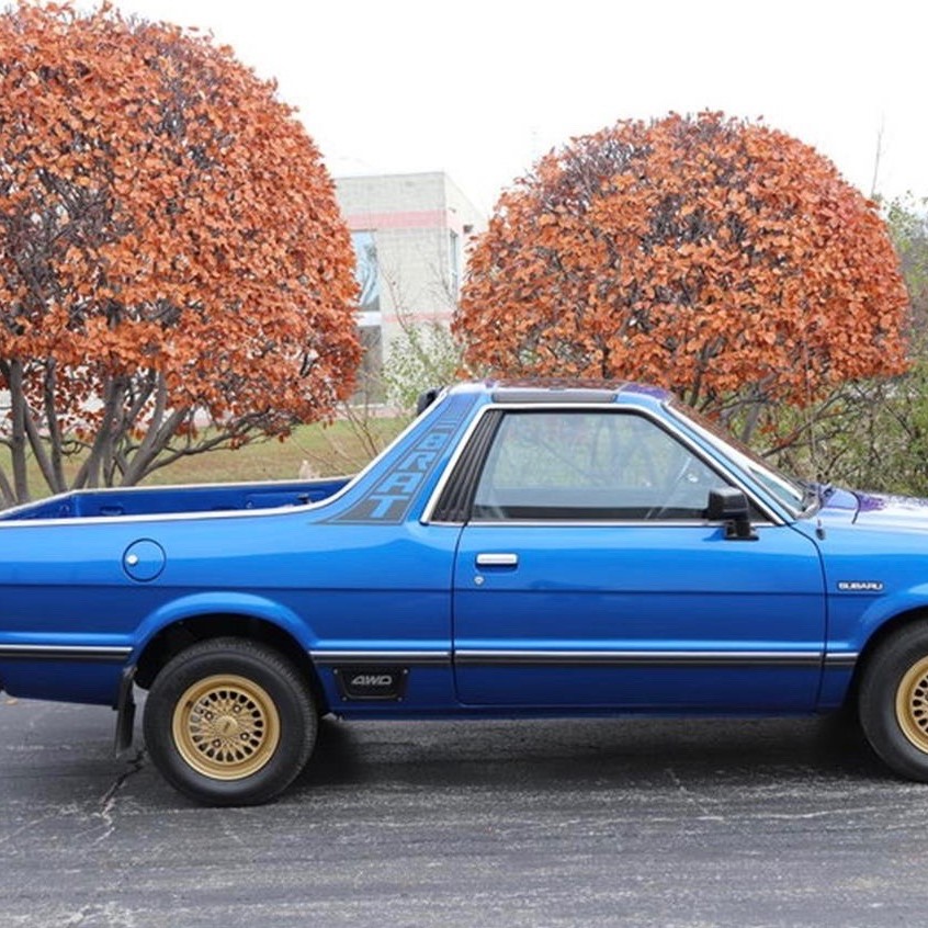 subaru pickup truck