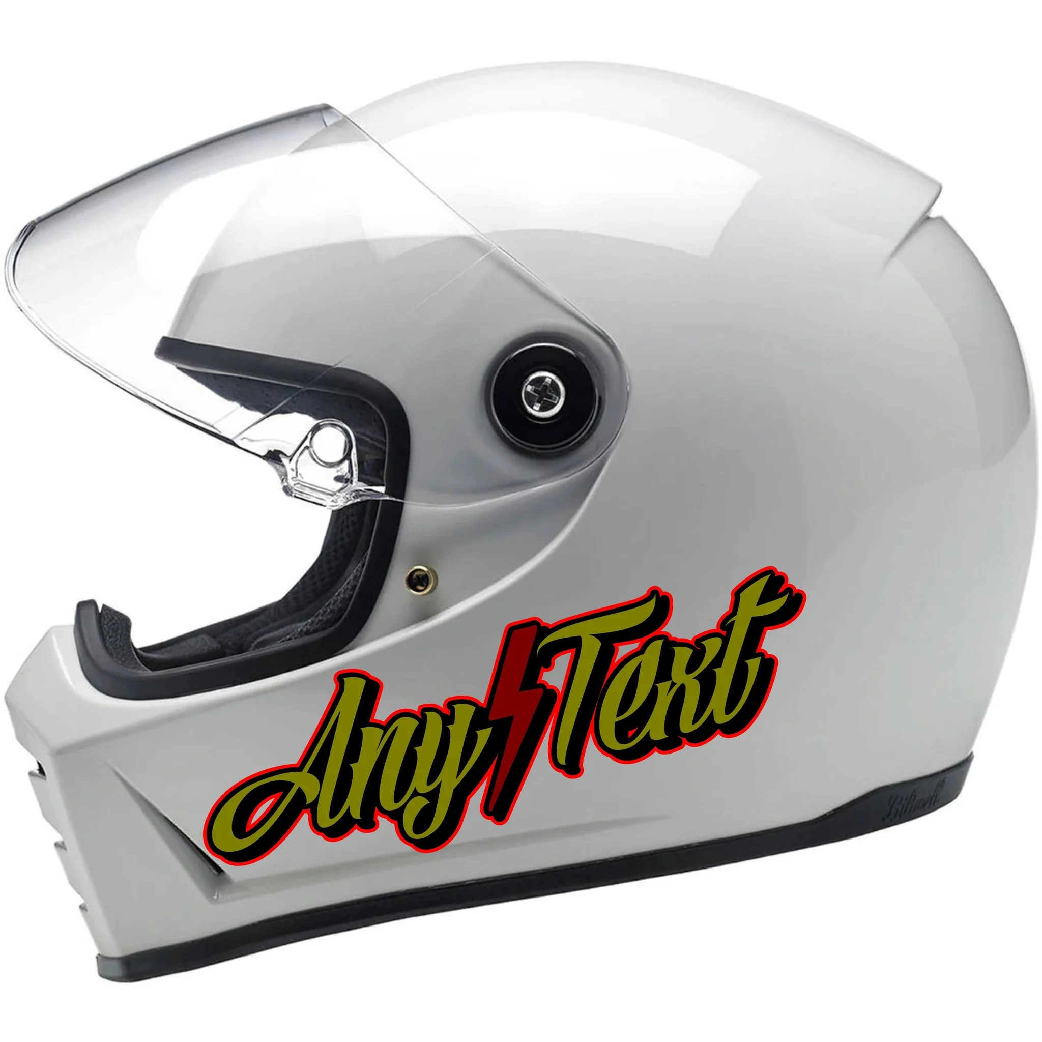 motorcycle helmet decals