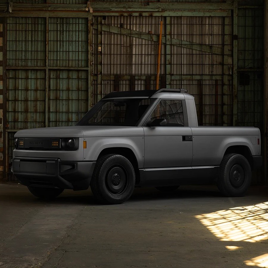 jeff bezos pickup truck