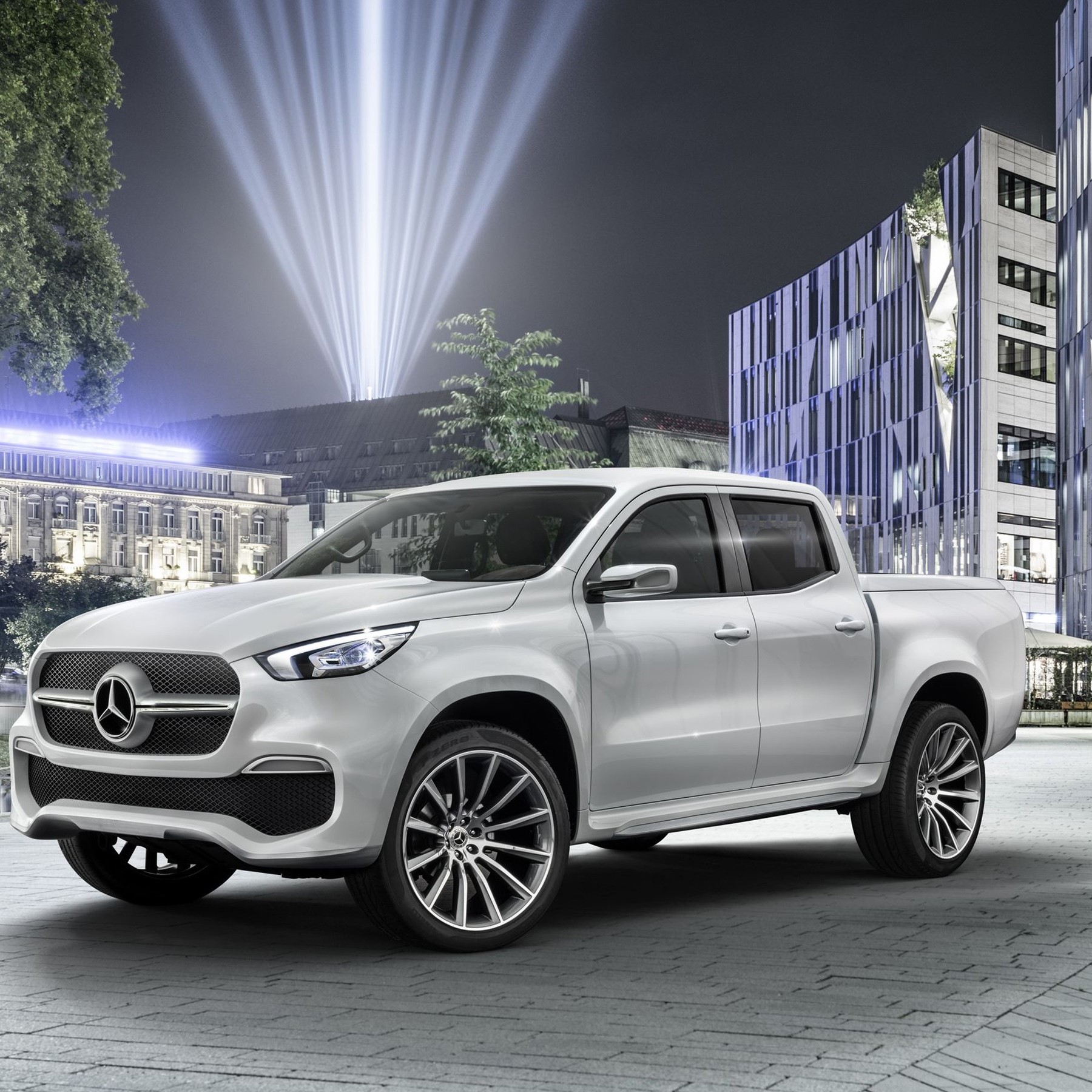 mercedes pickup truck